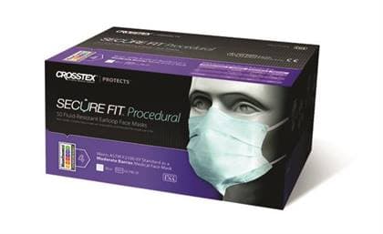 Crosstex Secure Fit™ Procedural Earloop Face Mask, ASTM Level 2, Pink, 50/Box, GCPPKSF thumbnail 17