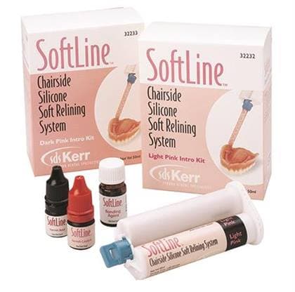 Kerr SoftLine Chairside Silicone Soft Reline Material Refill, Clear Pink, 50 mL Cartridge Kit, #32236 thumbnail 14