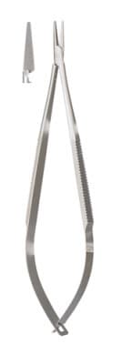 Castroviejo Needle Holder, 5-1/2" Straight, Stainless Steel, 1 Each thumbnail 2