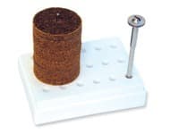 NTI SoftMat Wheels with Mandrel, Extra Fine, for Soft Reline/Mouth Guards/Bleaching Trays, 10 Wheels + 1 Mandrel, P2100 thumbnail 9