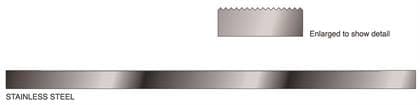 Horico Strip Ribbon Saw Blades, 8mm, Stainless Steel, 12/Pkg thumbnail 4