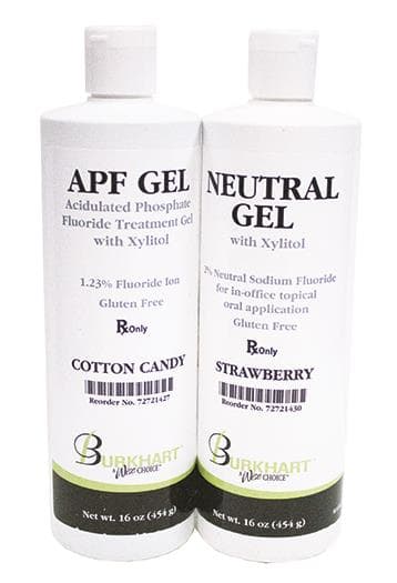 Bubble Gum APF 60 Second Fluoride Gel, 1.23%, 16 oz - ---Bubble Gum APF 60 Second Gel 1.23% 16oz - Image 1