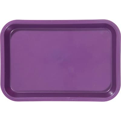 Zirc Mini Tray, Plum, F-Size, 9-3/8" x 6-3/8" x 7/8", Autoclavable, 20Z101E thumbnail 7