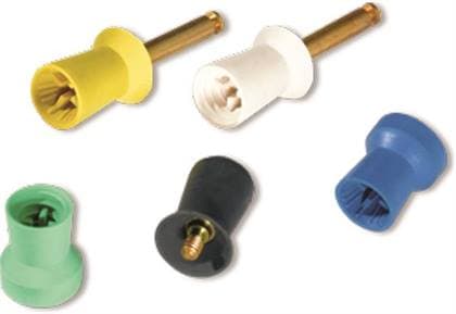 Densco Ribbed and Webbed Prophy Cup, RA (Latch), Firm Yellow with Skirt, 144/Box, 085233-144 thumbnail 7