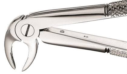 Hu-Friedy European-Style Extraction Forceps, #33, Serrated, Lower Roots, FX33 thumbnail 6