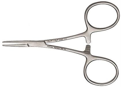 Hu-Friedy Hartmann Hemostat, 4" Straight, Stainless Steel, HHS thumbnail 5