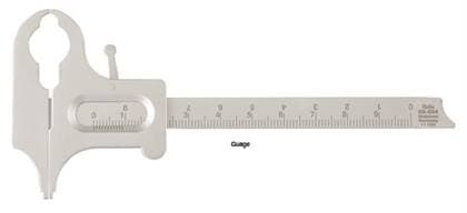 Miltex Boley Gauge, Stainless Steel, 1-100 mm Measuring Range, 5-1/2" (140 mm), 68-694 thumbnail 4