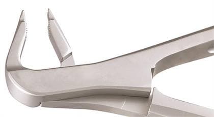 Miltex-Integra MD3 Grip Deep Extracting Forceps - -Md3 Grip Deep Extracting Forceps - Image 1
