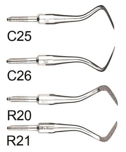 DenMat -C25S Amalgam Carver, Stainless Steel, Cone Socket Tip - -C25S AMALGAM CARVER STAINLESS CONE SOCKET TIP - Image 1