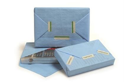 Hu-Friedy IMS Autoclave Sterilization Wrap, 15" x 15", 100 Sheets/Box, IMS-1211H thumbnail 7