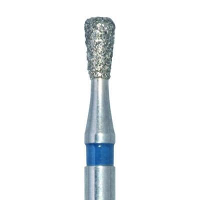 Meisinger 808-016-FG Diamond Bur, Pear Shape, Medium Grit (Blue Ring), Friction Grip, 1.6 mm Head Diameter, 3.0 mm Head Length, 5/Pkg thumbnail 6