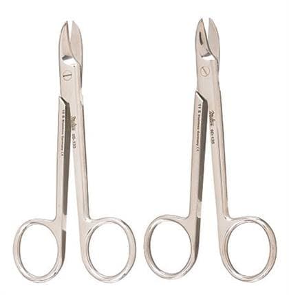 Vantage Crown and Collar Scissors, Straight, Smooth, 4-1/8", Stainless Steel, 1/Pk, #V10S thumbnail 6