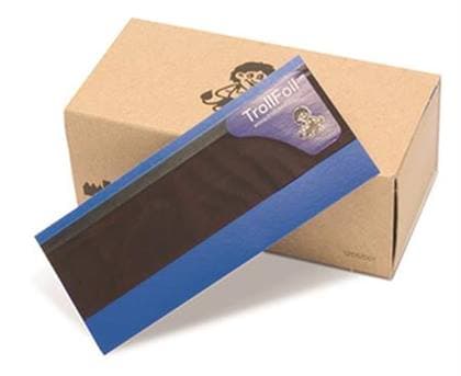 TrollFoil Pre-Mounted Double-Sided Articulating Foil, 8 Microns, Blue, 3" x 3/4", 500/Box, 12000501 thumbnail 12