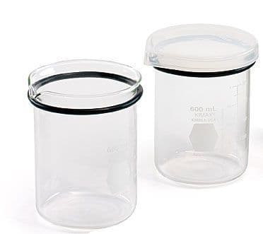 BioSonic Borosilicate Ultrasonic Cleaner Beaker, 600 ml, with Cover and Positioning Ring, UC-53 thumbnail 10