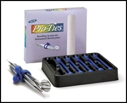 Pro-Ties Instrument Bundling System, Medical-Grade Silicone, Blue, 6/Pk, 650102B thumbnail 10