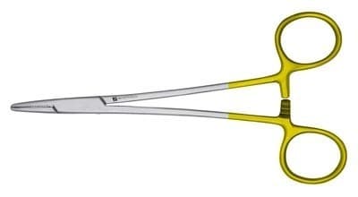 J&J Instruments Mayo-Hegar Needle Holder, 6", Tungsten Carbide Insert, Gator-Grip, 65-6360 thumbnail 3
