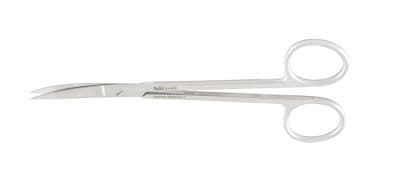 Joseph Surgical Scissors, Curved, 5-3/4" (14.6 cm), Stainless Steel, Each thumbnail 3