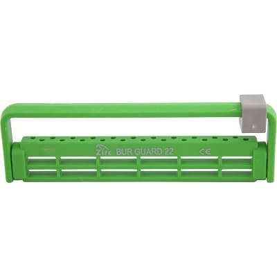 Zirc Dental Steri-Bur Guard 22-Hole, Neon Green, Antimicrobial, 50Z410P thumbnail 6
