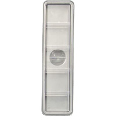 Zirc Long Tub Cup with Cover, Gray, 5 Compartments, 8-3/8"L x 2-5/16"W x 1-1/8"H, 1/Pk, 20Z473 thumbnail 11