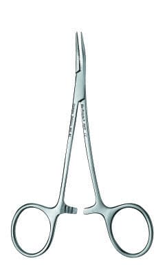 Hu-Friedy Peet Silver Point Forceps, 45° Angle, Stainless Steel, 4 3/4 in, Each thumbnail 5