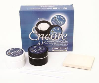 Centrix Encore AF White with Fluoride Self-Cure Core Buildup Composite, 50g Kit, 310093 thumbnail 4
