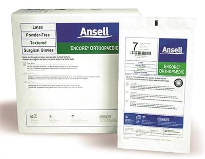 Encore PF Sterile Latex Surgical Gloves, Powder-Free, Textured, Size 7.5, Natural, 50 Pairs/Box, 5785004 thumbnail 13