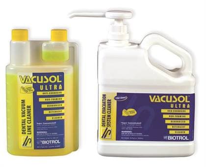 Vacusol Neutral Concentrate Evacuation Line Cleaner, 32 oz Bottle, ED900CS thumbnail 5