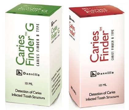 CariesFinder Green Caries Detection Dye, 10 ml Bottle - CariesFinder Green 10ml - Image 1