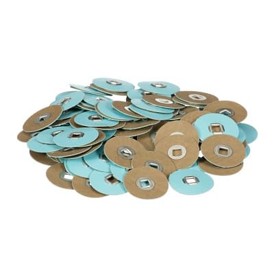 3M Sof-Lex Contouring and Polishing Discs, Square Eyelet Center, 5/8" (0.625"), Superfine, Light Blue, 100/Pk, 1958SF thumbnail 10