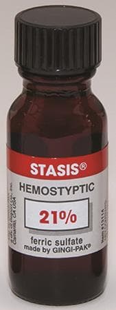 Gingi-Pak Stasis Hemostatic Solution, 21% Ferric Sulfate, 15 mL Bottle, 13114 thumbnail 7