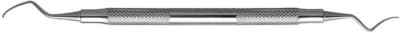 Hu-Friedy #4 Round Furcation Curette, -1 (Left) Pattern - -1 Furcation Curette #4 Round - Image 1