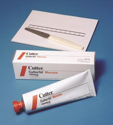 CutterSil Mucosa Silicone Impression Material, 140 mL Tube, Orange, 65767011 thumbnail 8