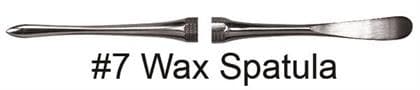 Burkhart Wax Spatula #7, Double Ended, Stainless Steel - Wax Spatula #7 DE - Image 1