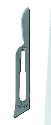 Hu-Friedy Carbon Steel Sterile Scalpel Blades, #15, 100/Box, 10-255-15 thumbnail 8