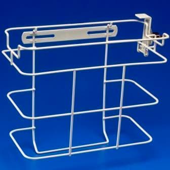 Cardinal Health Locking Sharps Wall Bracket, 7.5" x 6.5" x 10", Beige, Includes 5L Monoject In-Room Container and Key, 2/Box - Locking Sharps Wall Bracket 7.5"x6.5"x10 - Image 1