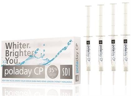 SDI Pola Day CP 35% Carbamide Peroxide Take-Home Tooth Whitening Mini Kit, 4 x 1.3 g Syringes, Spearmint, 7700324 thumbnail 13