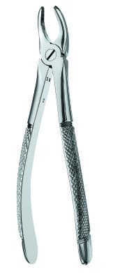 Hu-Friedy Extraction Forceps #7, European Style, Serrated, Upper Premolars, Stainless Steel, FX7 thumbnail 4