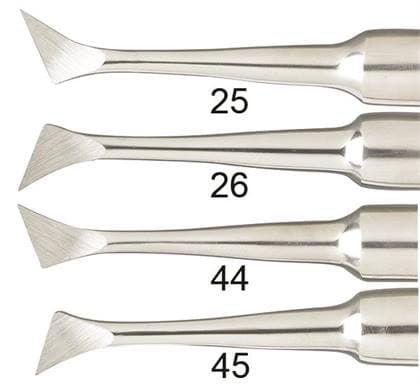 Miltex #44 Cryer Elevator, Stainless Steel, Regular Handle, EL44 thumbnail 3