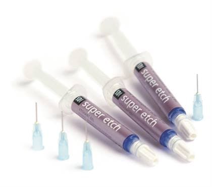 SDI Super Etch LV Bulk 37% Phosphoric Acid Etchant Gel, 1ml Syringes, 10 Pack with 40 Tips - ---Super Etch LV Bulk 1ml (10 PCK w/ 40 Tips) - Image 1