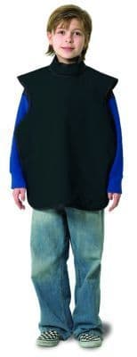 Kerr TotalCare Xenolite NL Lead-Free Child X-Ray Apron with Collar, Charcoal Microfiber, 20" x 21", 31354DX thumbnail 9