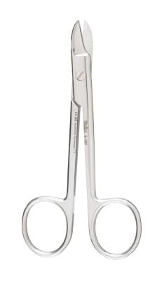 Miltex Crown and Collar Scissors, 4.75" (12.1 cm) Curved, One Serrated Blade, 13As thumbnail 2