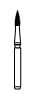 NTI 12-Fluted Trimming & Finishing Carbide Bur, FG, Flame, #7903, 1.2 mm, 5/Pk, H246-012 thumbnail 11