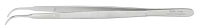 Miltex Gerald Dressing Forceps, Curved, Serrated, 7" Stainless Steel, Autoclavable thumbnail 2