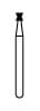 NTI Diamond Bur, FG, Amalgam Remover, #813-014, Coarse, Green, 1.4 mm Diameter, 1.6 mm Length, 5/Pk, C813-014 thumbnail 8