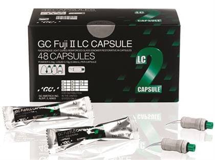 GC Fuji II LC Light-Cured Resin-Reinforced Glass Ionomer Restorative Capsules, Shade B3, 48/Box, 425007 thumbnail 11