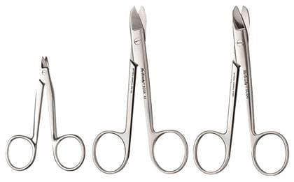 Hu-Friedy Crown and Gold Scissors, Standard Series, Curved, 4-3/4" (12 cm), 1/Pk, SCGC thumbnail 11