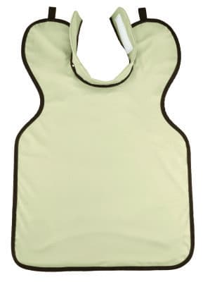 Dentsply Sirona SootheGuard Adult Lead Apron with Collar, 0.3mm Lead Equivalency, Tan - -.3mm SootheGuard Adult Apron w/Collar Tan - Image 1