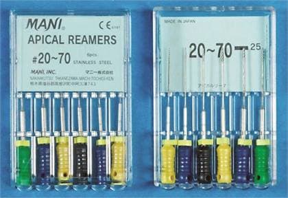 Mani Assorted Reamers #15-40, 21mm, Pack of 6 thumbnail 2