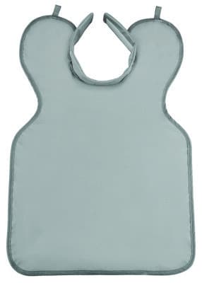 SootheGuard Air Adult X-Ray Protection Apron with Collar, Lead-Free, 0.3mm, Grey - -.3mm SootheGuard Air Adult w/Collar Grey - Image 1