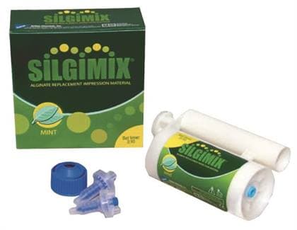 Sultan Silgimix Alginate Replacement VPS Impression Material, Bulk 380 mL Cartridges, Fast Set, Mint, 4/Pk, 79015 thumbnail 5